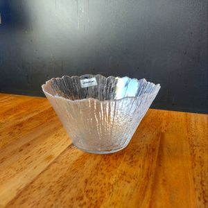 Vetropuro Glassware Translucent Bowl Made In Turkey Beautiful iridescent glass